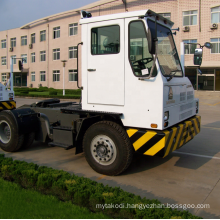 Original China factory directly sale in dock manual transmission tractor trailer trucks high quality cheap price to Africa